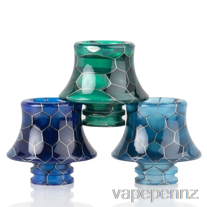 510 Cone Snake Skin Resin Drip Tip Purple VAPE NZ